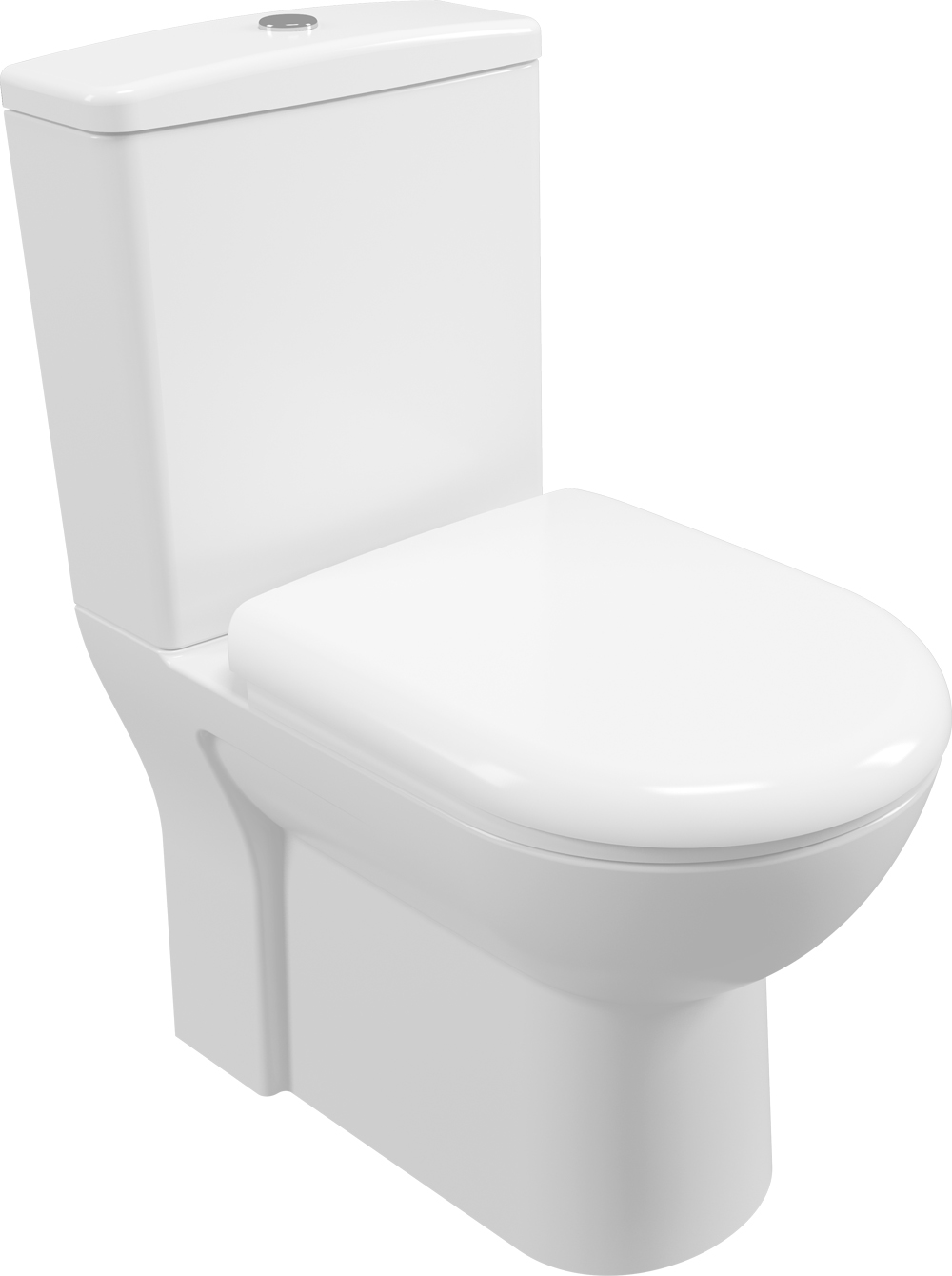 BTW Close-Coupled WC Pan 63 cm. + Cistern