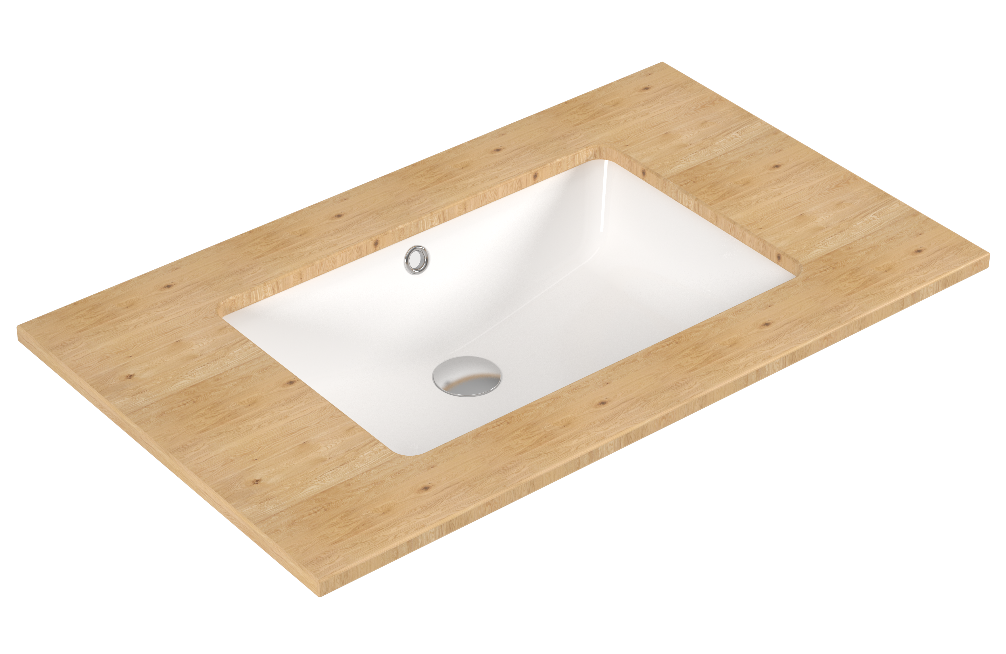 Rectangular Washbasin 50,5 cm.