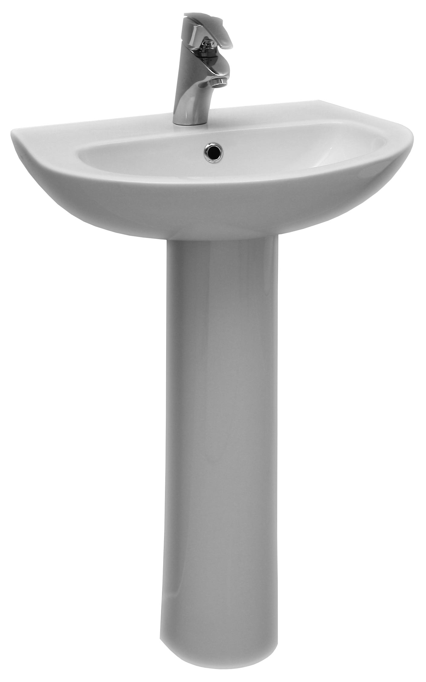 Washbasin with Full Pedestal